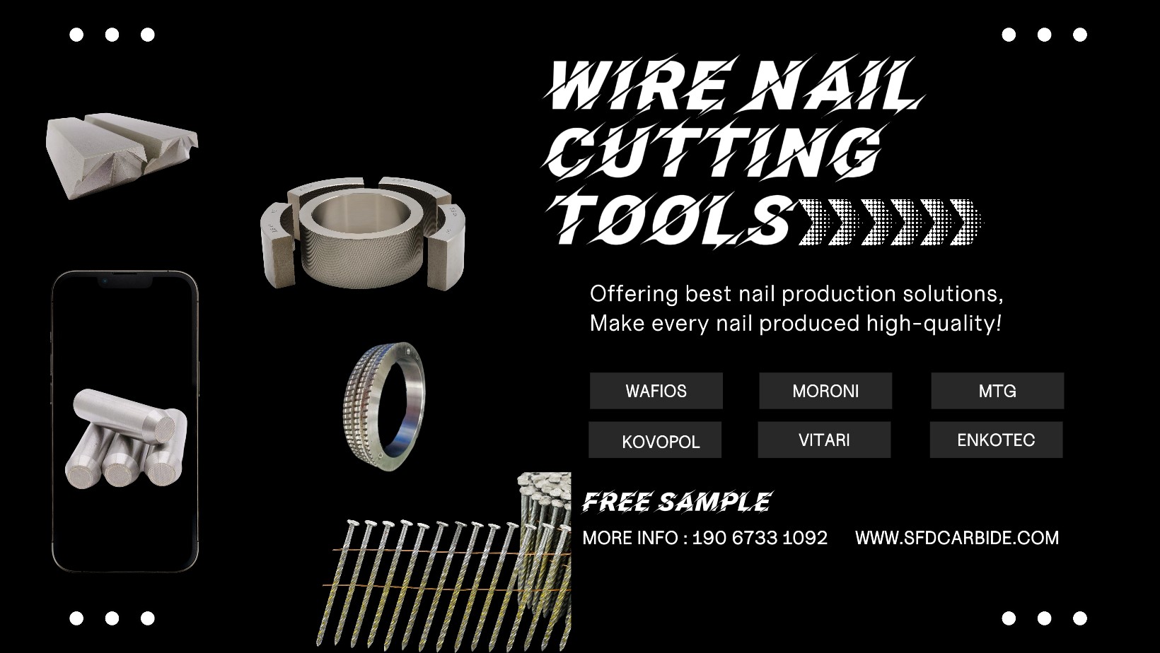 NAIL MAKING TOOLS